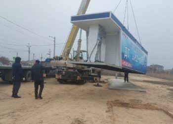 После вмешательства прокуратуры произведен демонтаж незаконно установленной автозаправочной станции