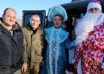 Активисты движения «ЗА ПРАВДУ» доставили гуманитарный груз для боевого подразделения на Херсонском направлении